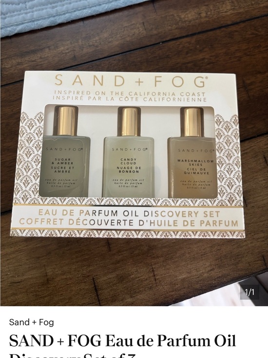 Sand + Fog Other - SAND + FOG Fragrance Oil Discovery Set - Neutral/Gold